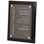 Plaque for Anne Sullivan High School's Eagle Award for Ronald Hart